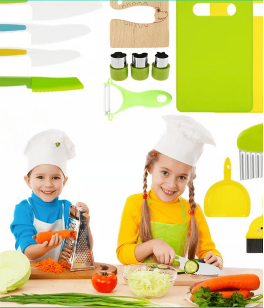 مجموعة مطبخ آمنة للأطفال